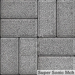 Texturized Surface Paver Models by Super Sonic Machinery