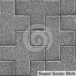 Texturized Surface Paver Models by Super Sonic Machinery