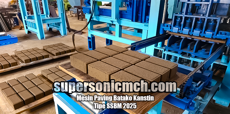 mesin paving otomatis, mesin paving semi otomatis